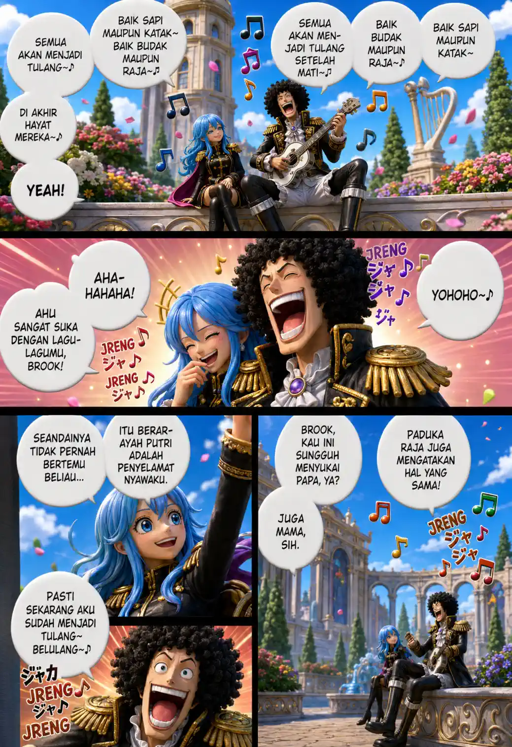 One Piece berwarna 1184 1185 1186 bahasa indonesia